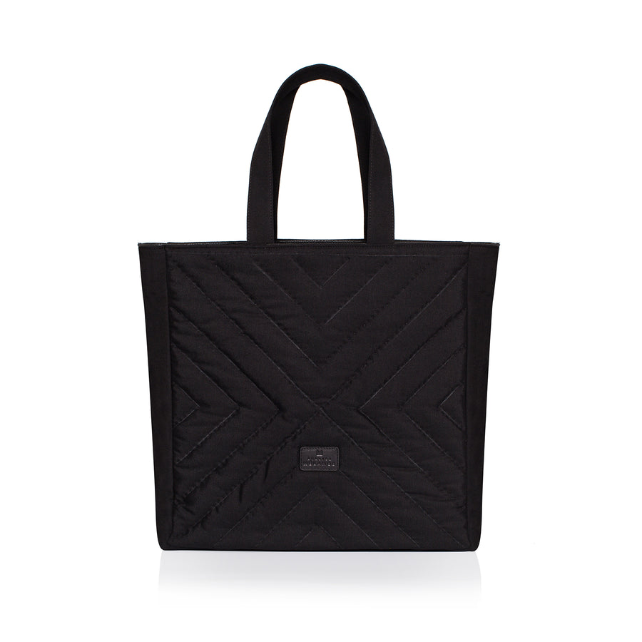 Black Cotton Tote Bag